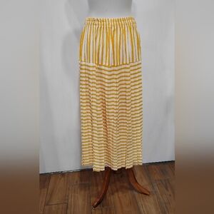 VINTAGE DROP WAIST PLEATED SKIRT